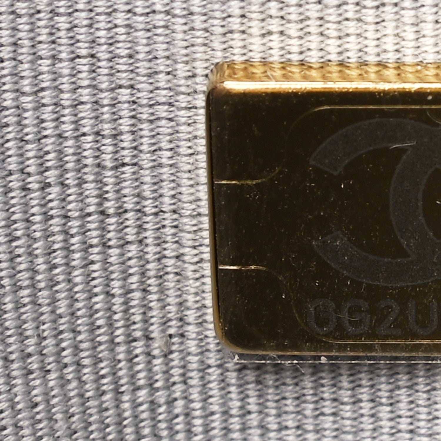 Chanel Metallic Lambskin Quilted Chanel 19 Wallet On Chain WOC Silver 8 of 14