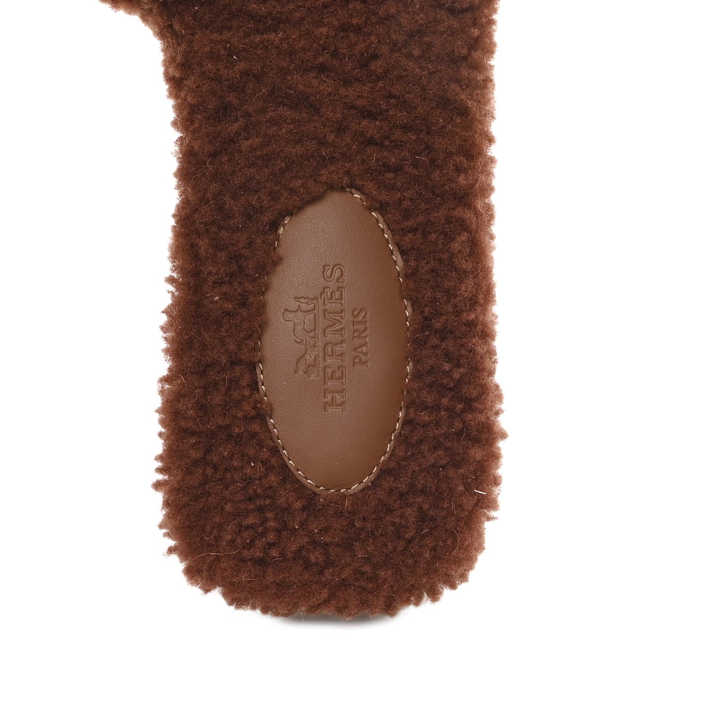 Woolskin Oran Sandals 39.5 Cognac