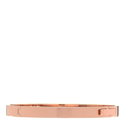 Hermes 18K Rose Gold Diamond PM H D'Ancre Bracelet SH 3 of 5