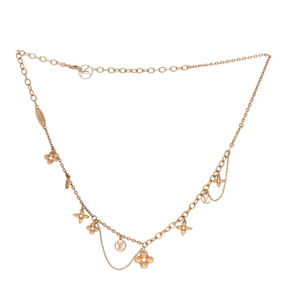 Louis Vuitton Metal Blooming Supple Necklace Gold 3 of 6