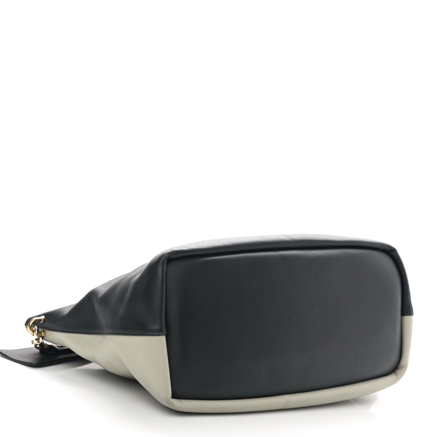 Smooth Calfskin Medium Baylee Tote Marshmallow