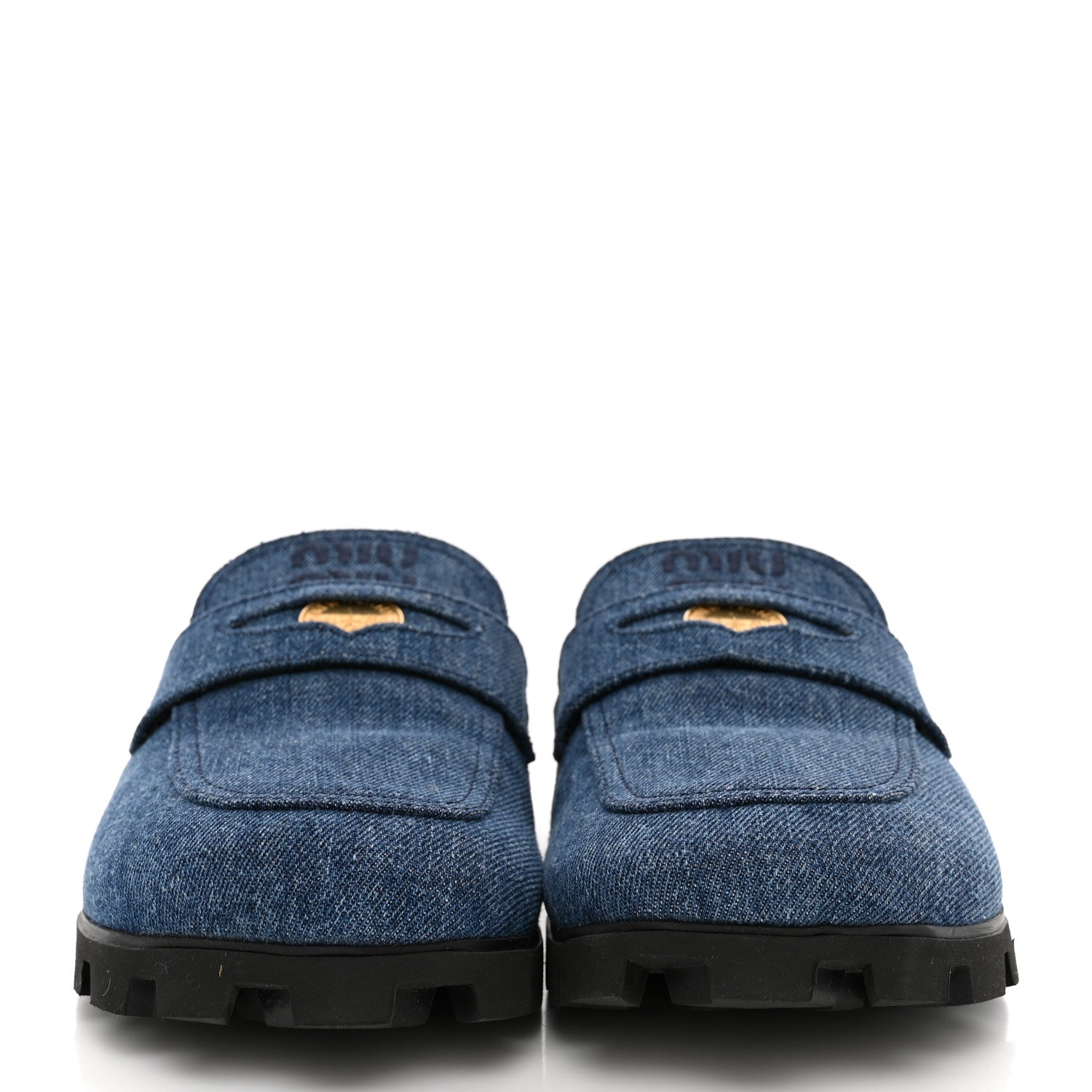 Miu Miu Denim Mules 37.5 Denim 3 of 10