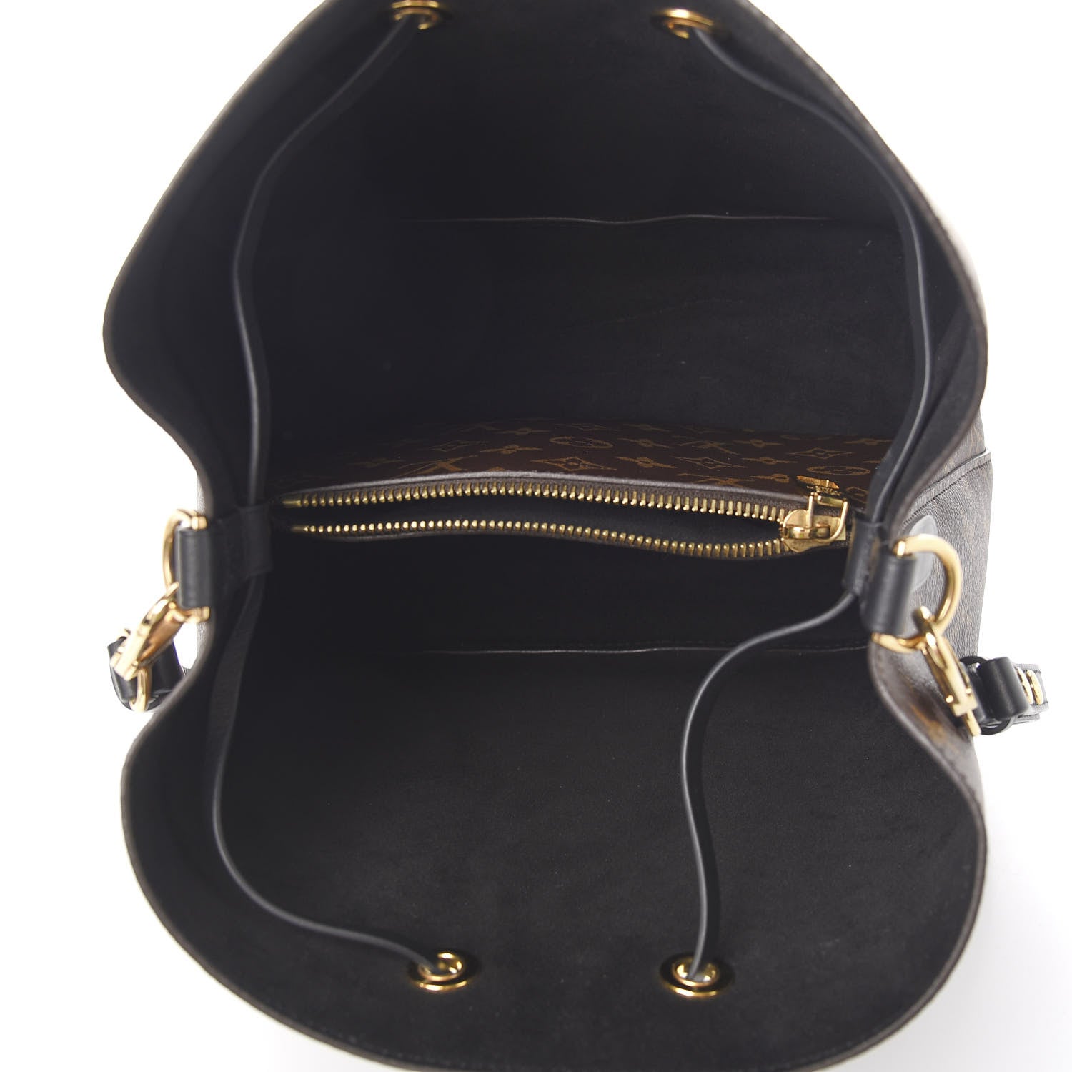 Louis Vuitton Monogram Neonoe MM Black 4 of 8