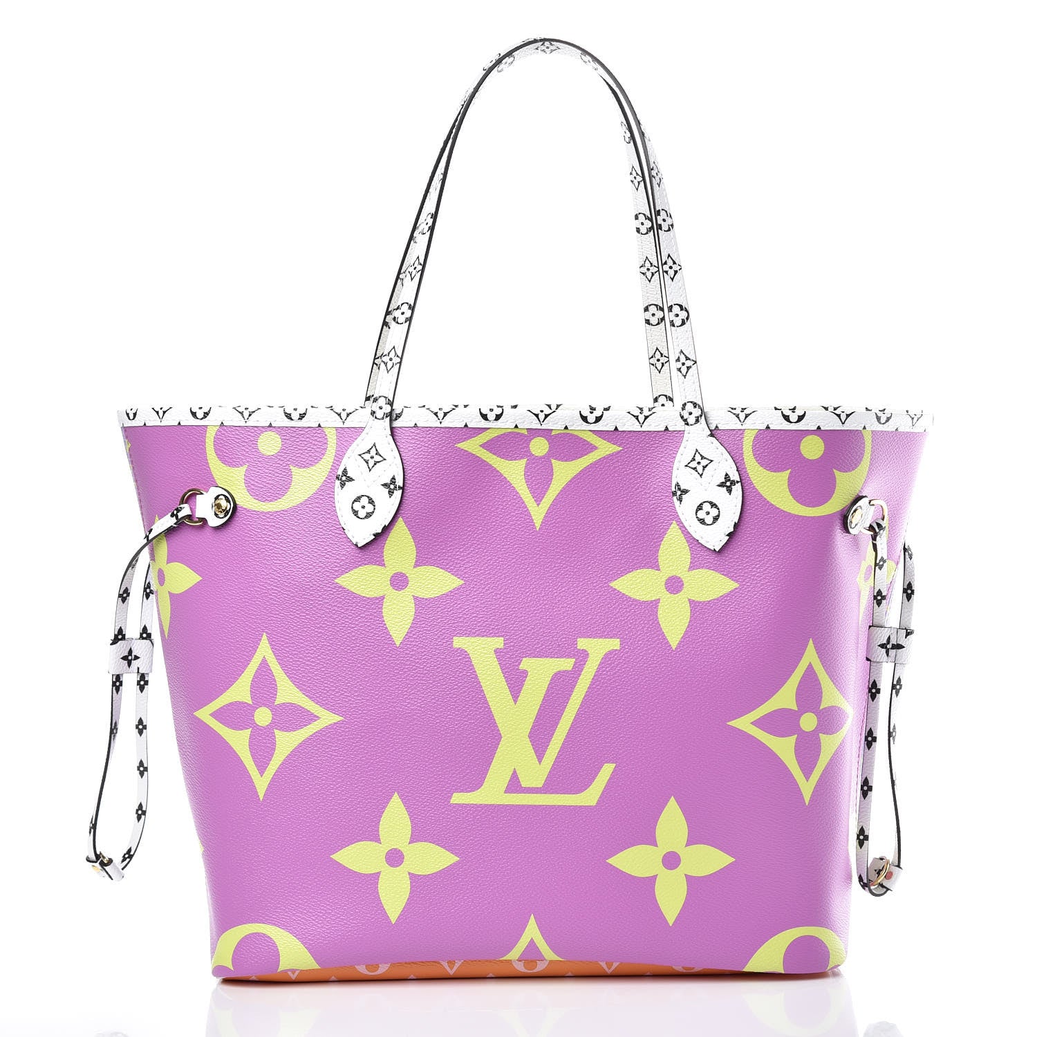 Louis Vuitton Monogram Giant Neverfull MM Pink Lilac 3 of 9