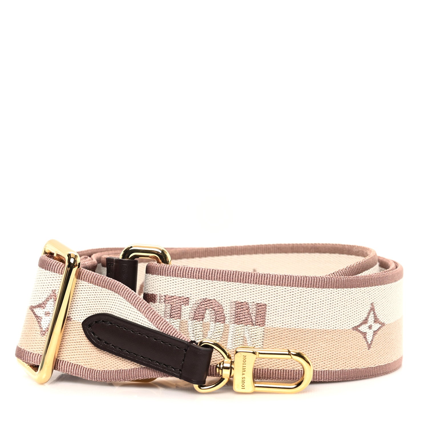 Louis Vuitton Jacquard Speedy Bandouliere 20 Shoulder Strap Beige Brown 1 of 3
