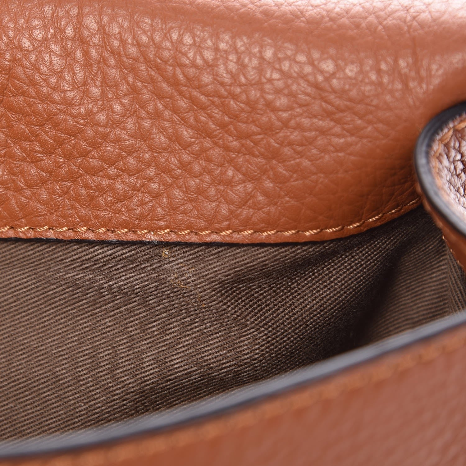 Chloe Calfskin Medium Marcie Round Crossbody Bag Tan 9 of 9