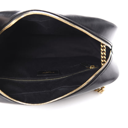 Saint Laurent Calfskin Matelasse Joan Camera Bag Black 5 of 12