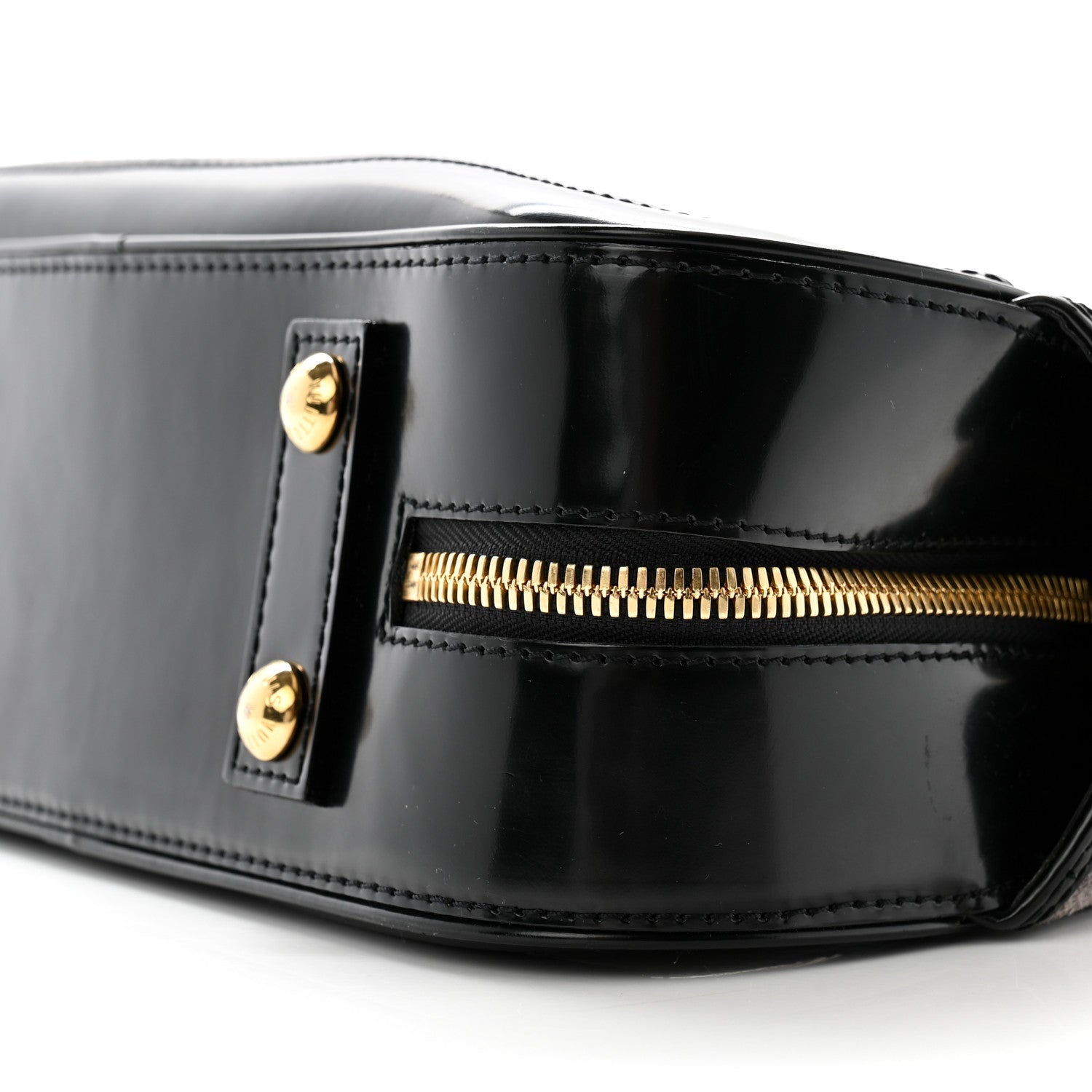 Louis Vuitton Havane Stamped Trunk Bowler PM Gray 9 of 11