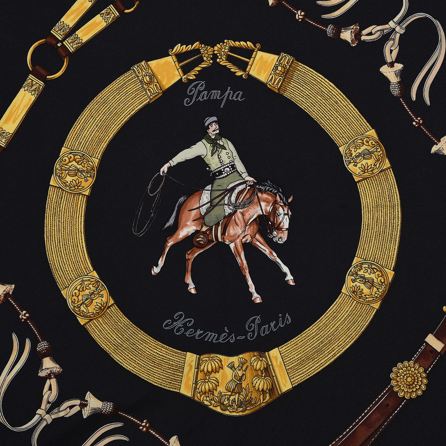 Hermes Silk Pampa Scarf 90 5 of 6