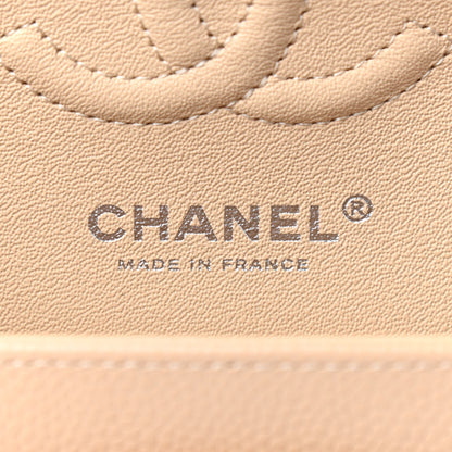 Chanel Caviar Quilted Small Double Flap Beige 6 of 9