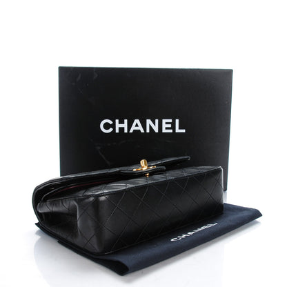 Chanel Lambskin Quilted Small Double Flap Black 4 of 9