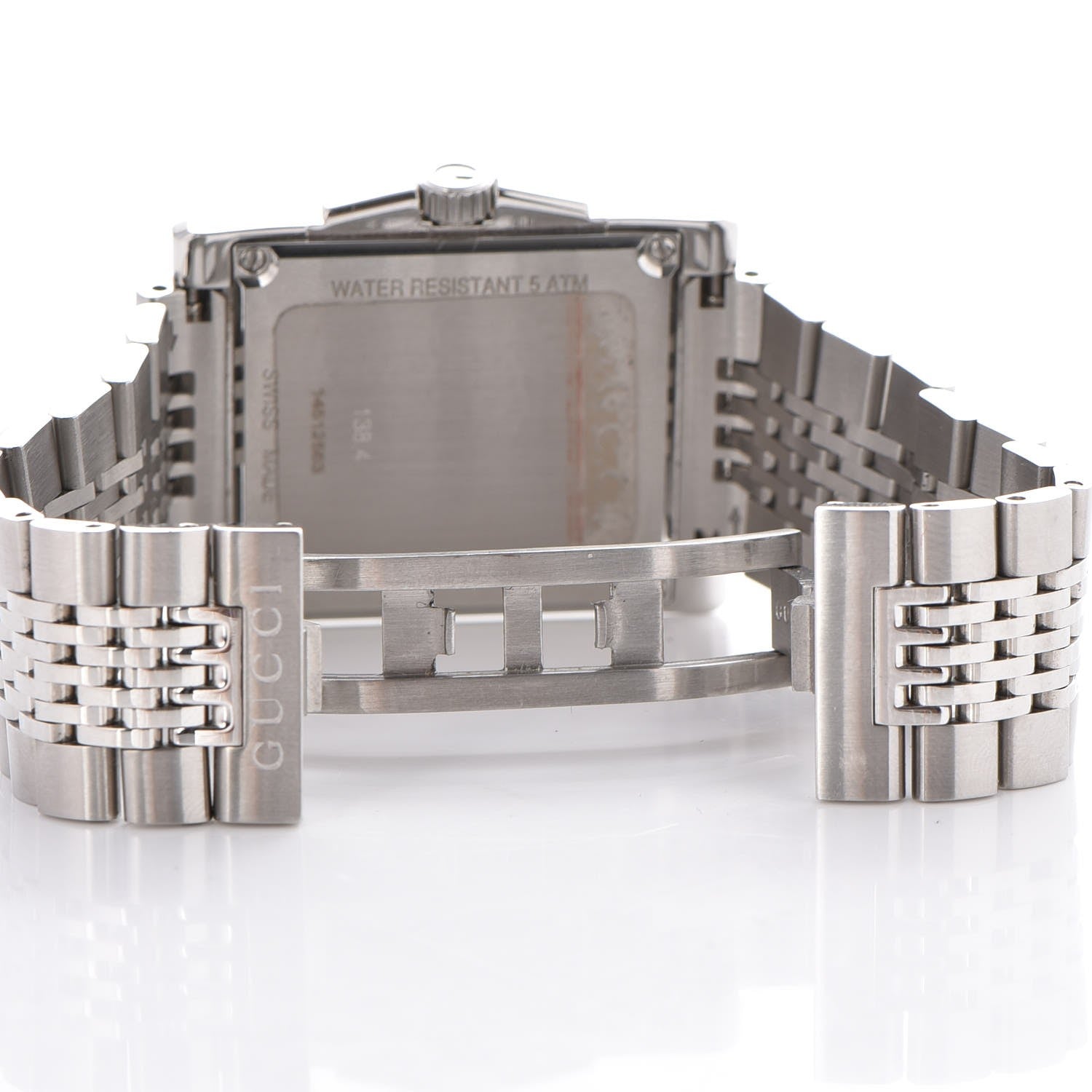 Gucci Stainless Steel 32mm G-Timeless Rectangle Quartz Watch 6 of 10