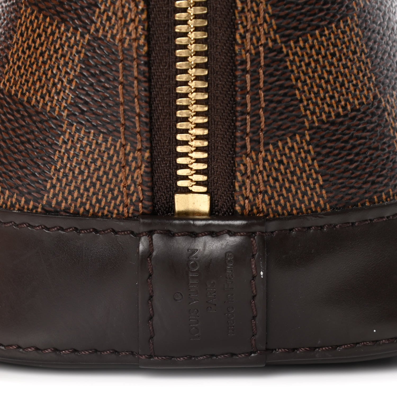 Louis Vuitton Damier Ebene Alma BB 7 of 16