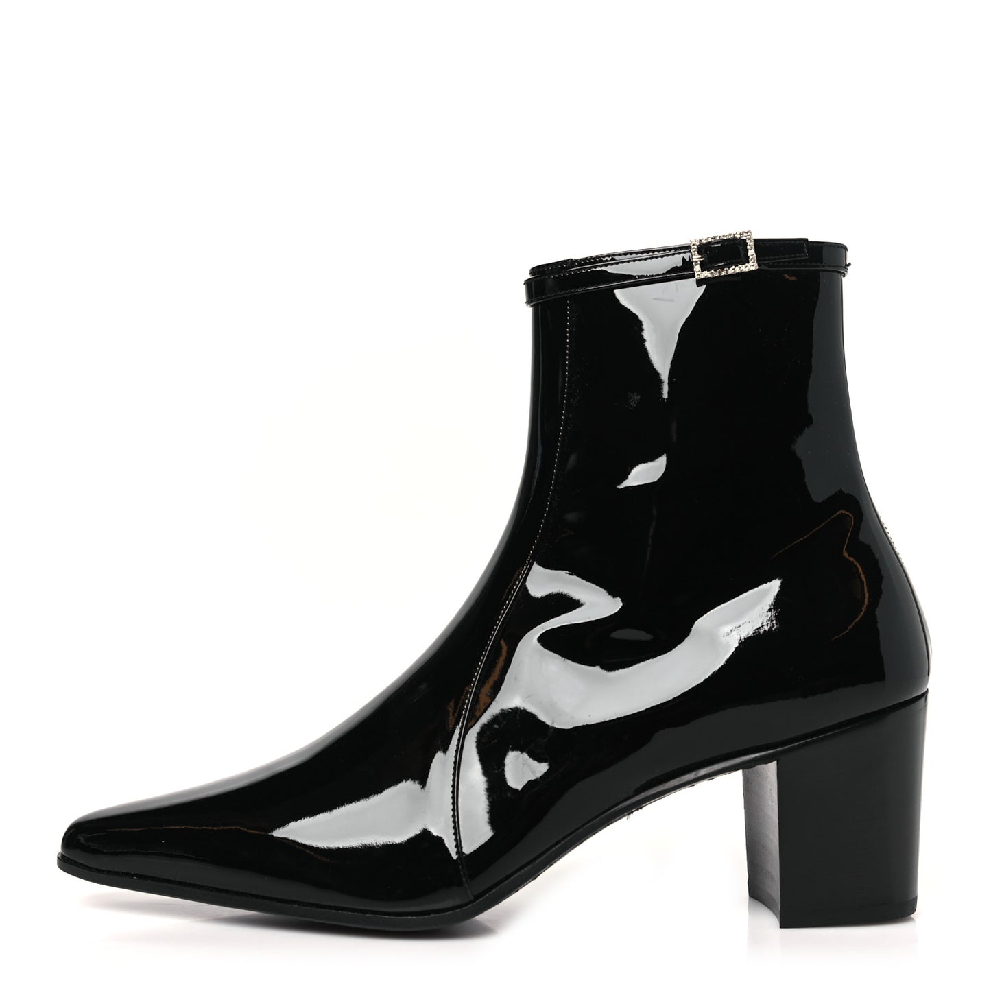 Patent Arsun Ankle Booties 42 Black