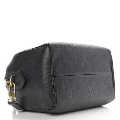 Louis Vuitton Empreinte Speedy Bandouliere 25 NM Black 4 of 12