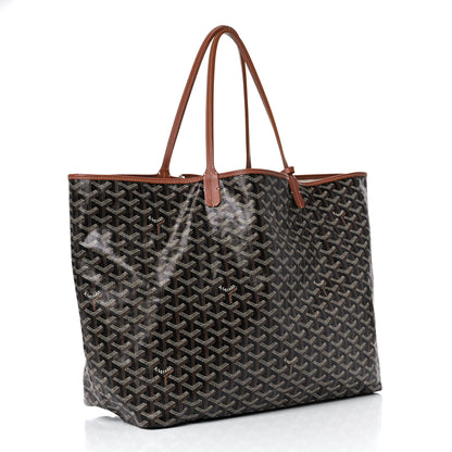 Goyard Goyardine Saint Louis GM Black Gold 3 of 12