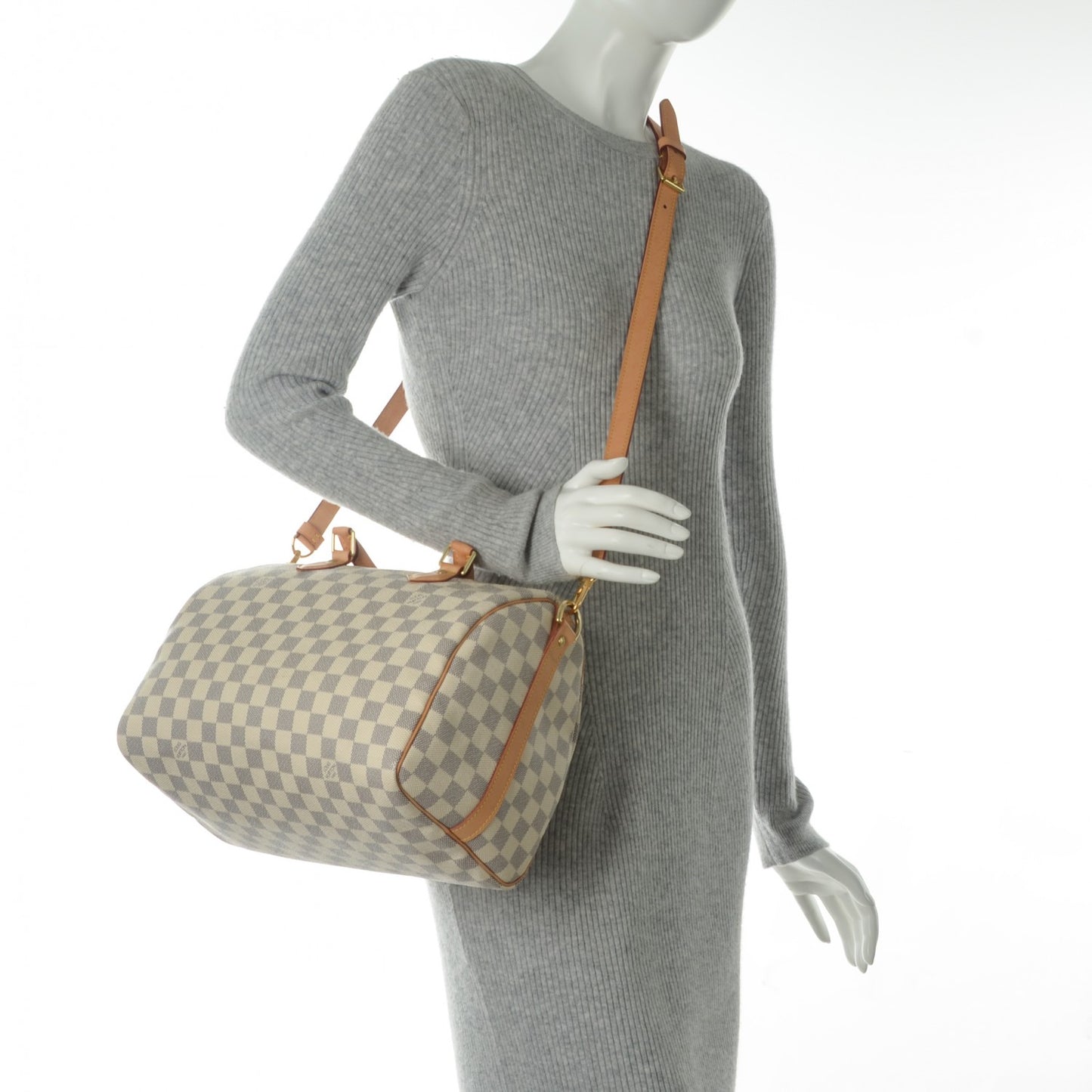 Damier Azur Speedy Bandouliere 30