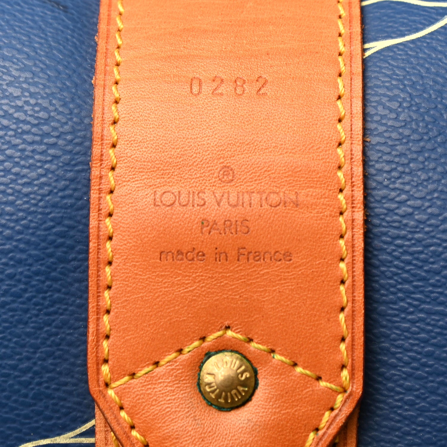 Louis Vuitton Americas Cup Sac Marine Bandouliere Blue 5 of 6