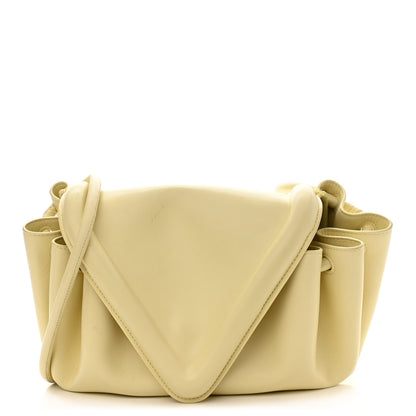 Bottega Veneta Lambskin Small Beak Triangle Flap Shoulder Bag Ice Cream 1 of 14