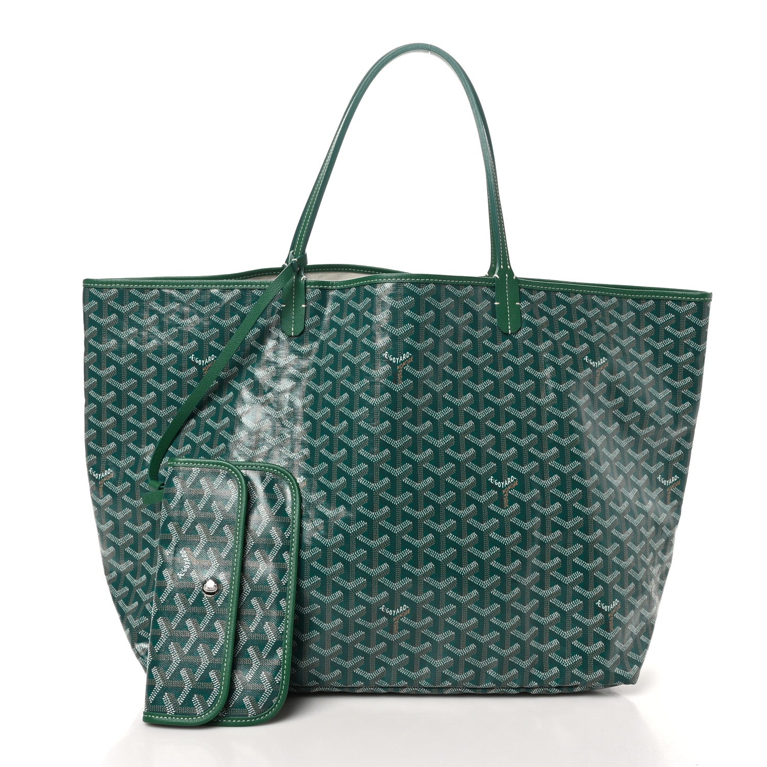 Goyard Goyardine Saint Louis GM Green 3 of 11
