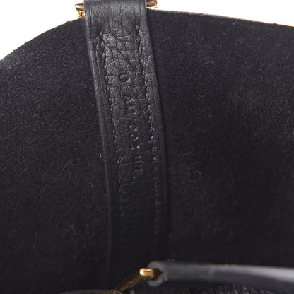Hermes Taurillon Clemence Picotin Lock 18 PM Black 7 of 10