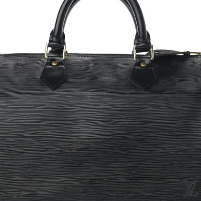 Louis Vuitton Epi Speedy 30 Black 8 of 13
