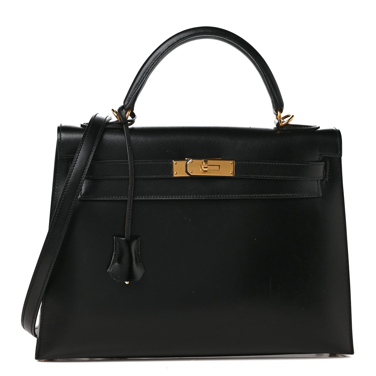 Hermes Box Kelly Sellier 32 Black 1 of 10