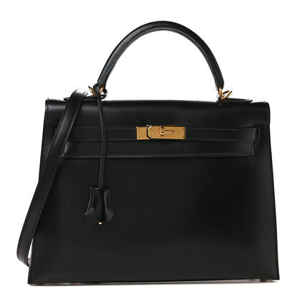 Hermes Box Kelly Sellier 32 Black 1 of 10