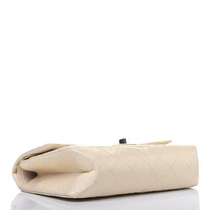Chanel Aged Calfskin Quilted 2.55 Reissue 226 Flap Ivory 4 of 10