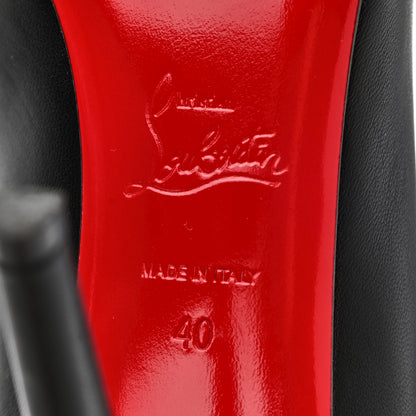 Christian Louboutin Shiny Nappa Pigalle Follies 100 Pumps 40 Black 7 of 11