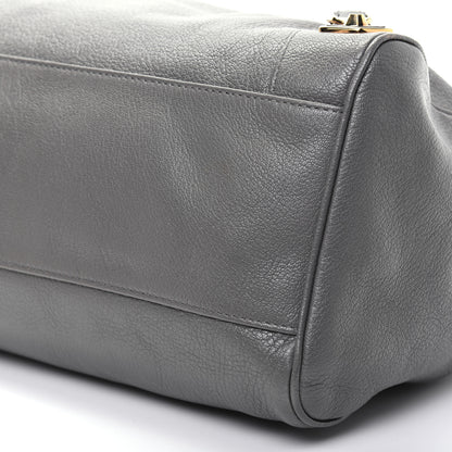 Balenciaga Chevre Gold Metallic Edge Hardware Velo Gris Acier 8 of 20
