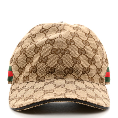 Gucci Monogram Web Baseball Hat S Beige Cocoa 3 of 10
