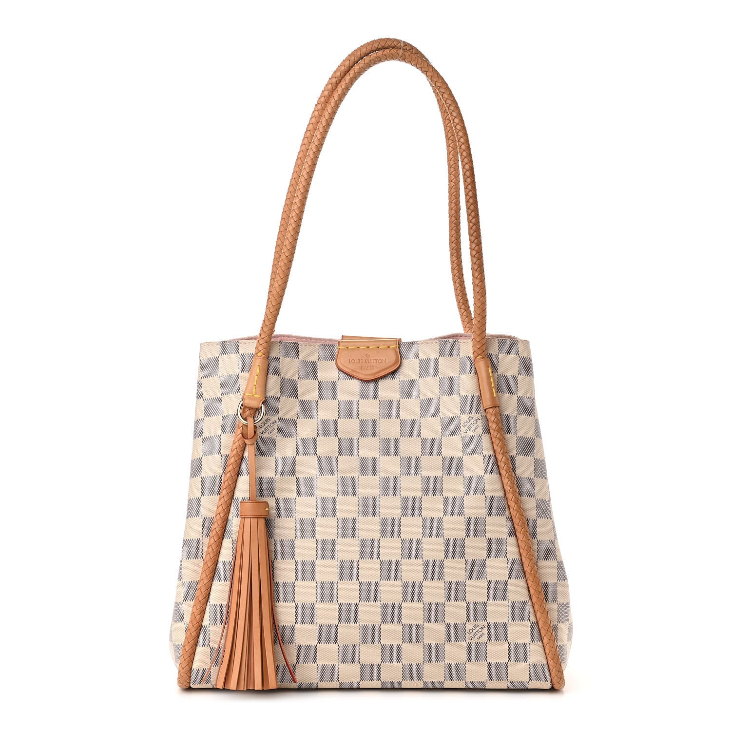Louis Vuitton Damier Azur Propriano Rose Ballerine 1 of 13
