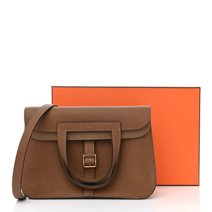 Hermes Taurillon Clemence Halzan 25 Alezan 10 of 10