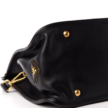 Prada City Calf Tote Black 8 of 9