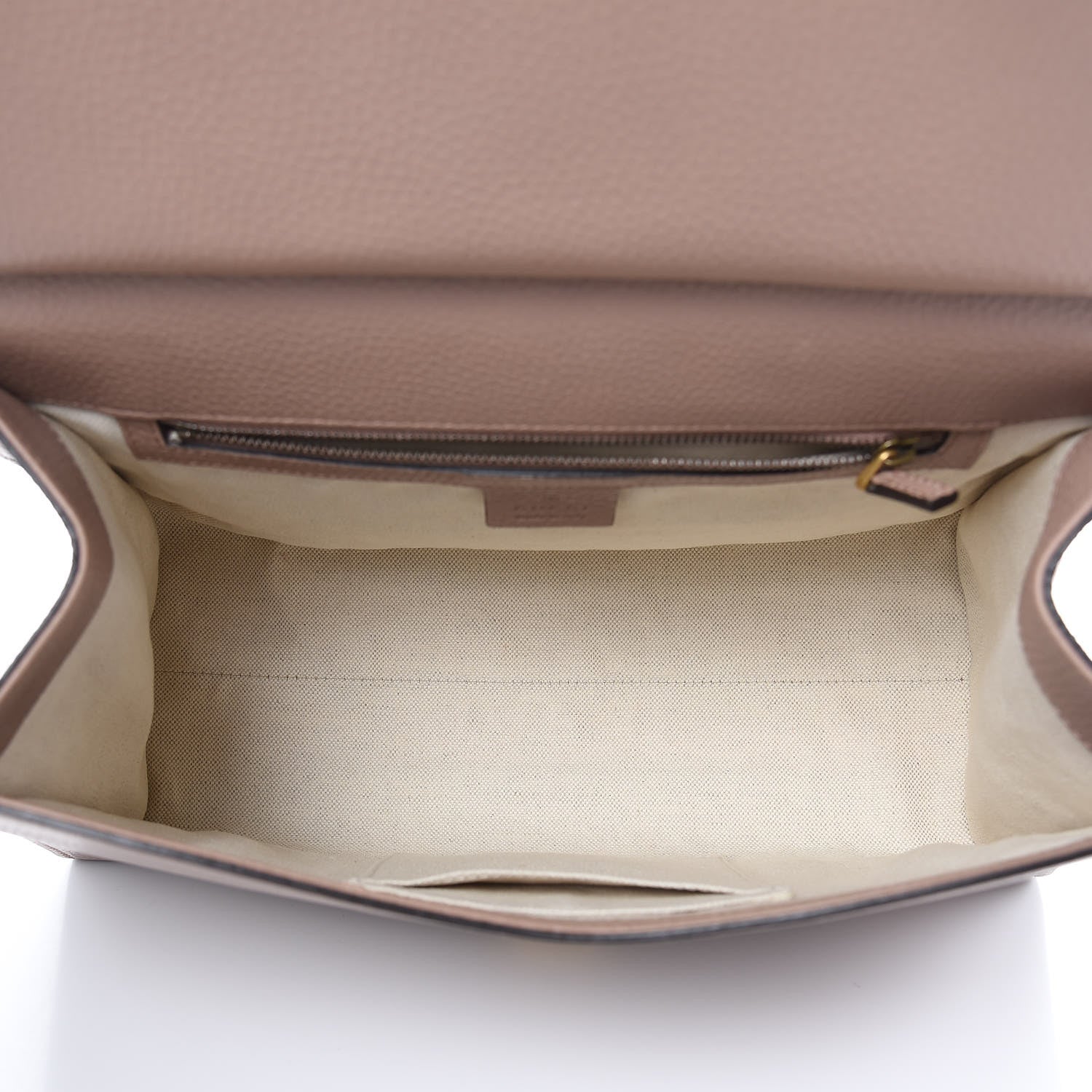 Gucci Calfskin Small Pearly GG Marmont Top Handle Bag Porcelain Rose 5 of 11