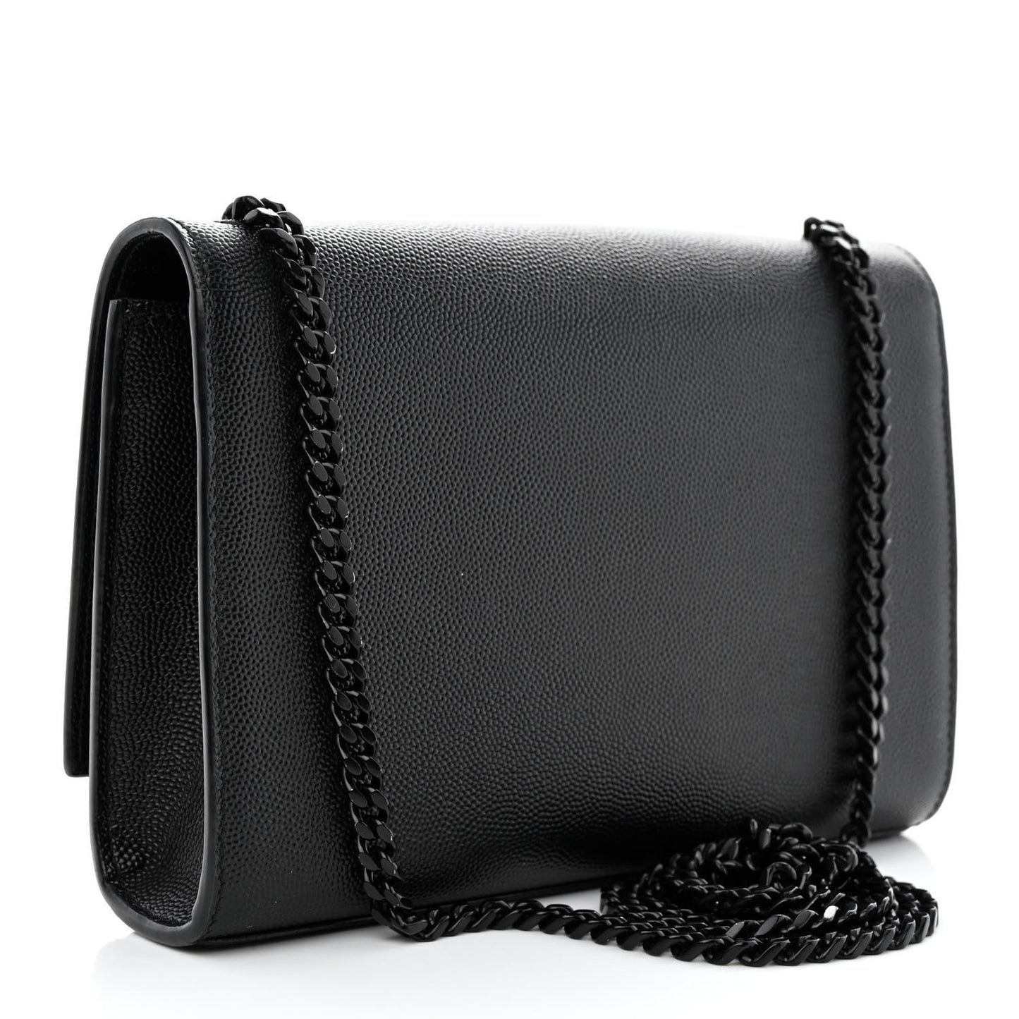 Grain De Poudre Small Monogram Monochrome Kate Satchel Black