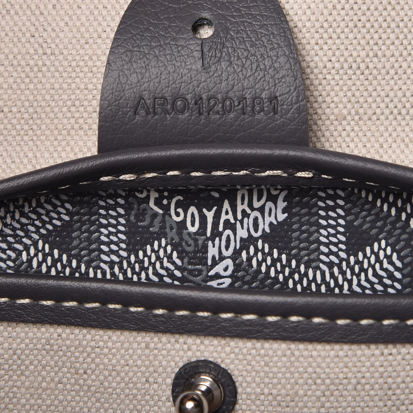 Goyardine Artois MM Grey