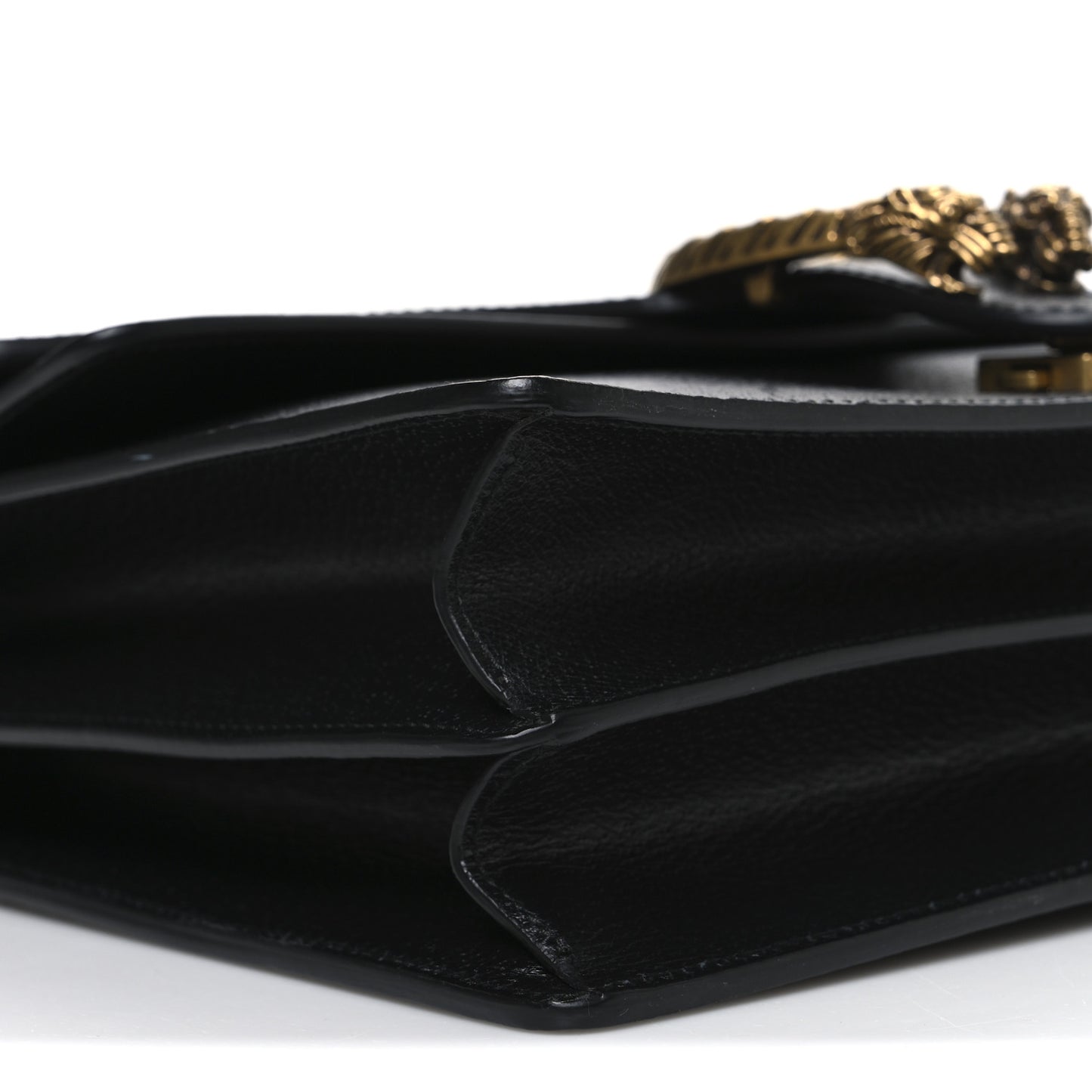 Calfskin Web Small Dionysus Shoulder Bag Black