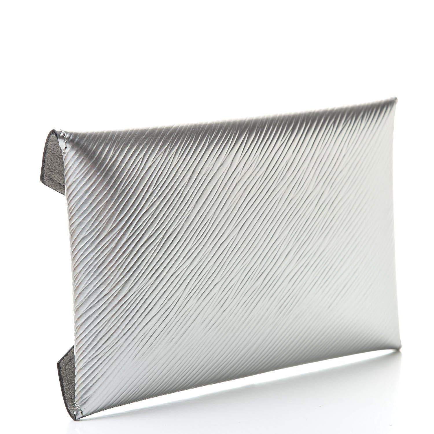 Louis Vuitton Metallic Epi Medium Kirigami Pochette Insert Silver 3 of 9