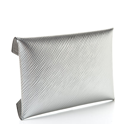 Louis Vuitton Metallic Epi Medium Kirigami Pochette Insert Silver 3 of 9