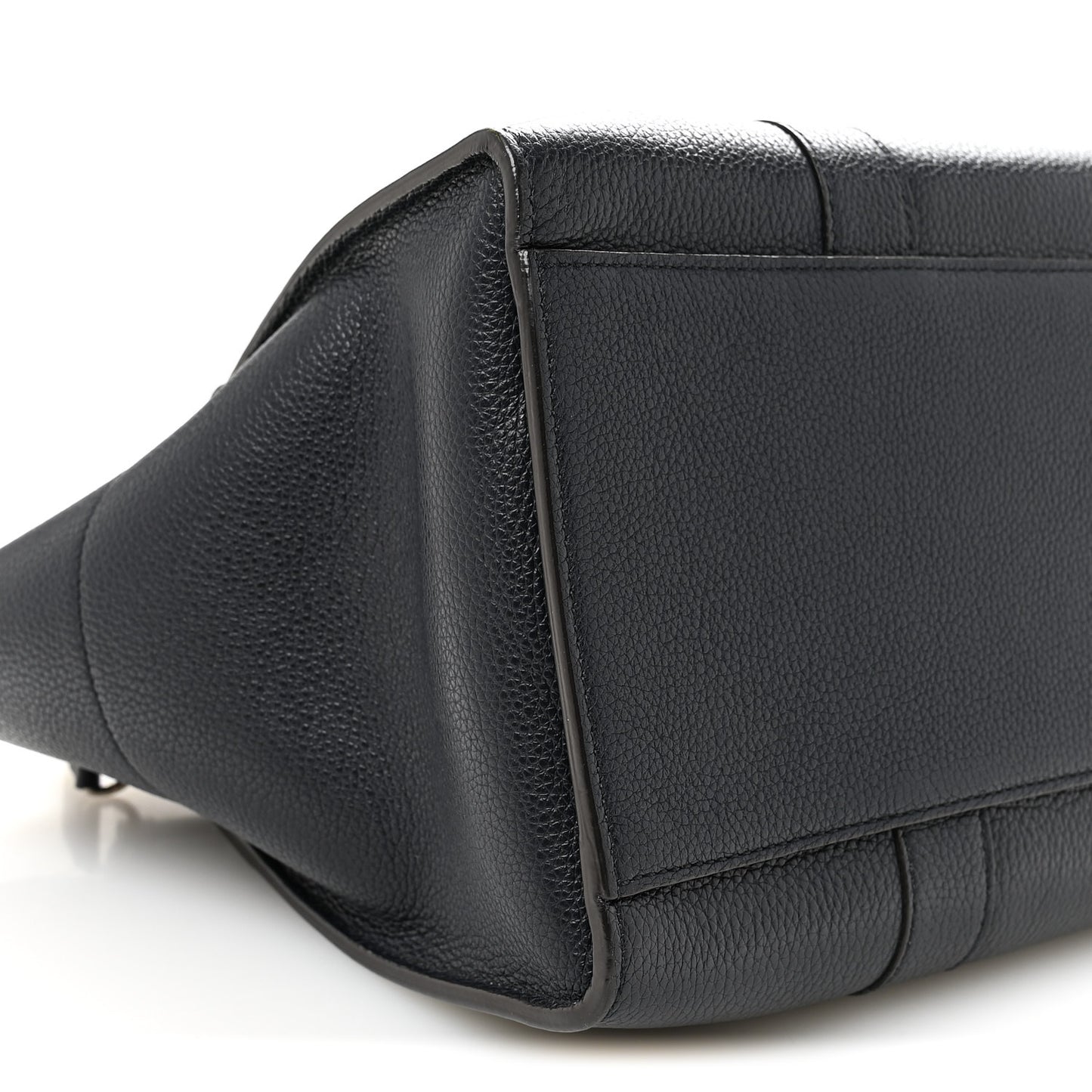 Grain Vegetable Tanned Calfskin Small Bayswater Navy