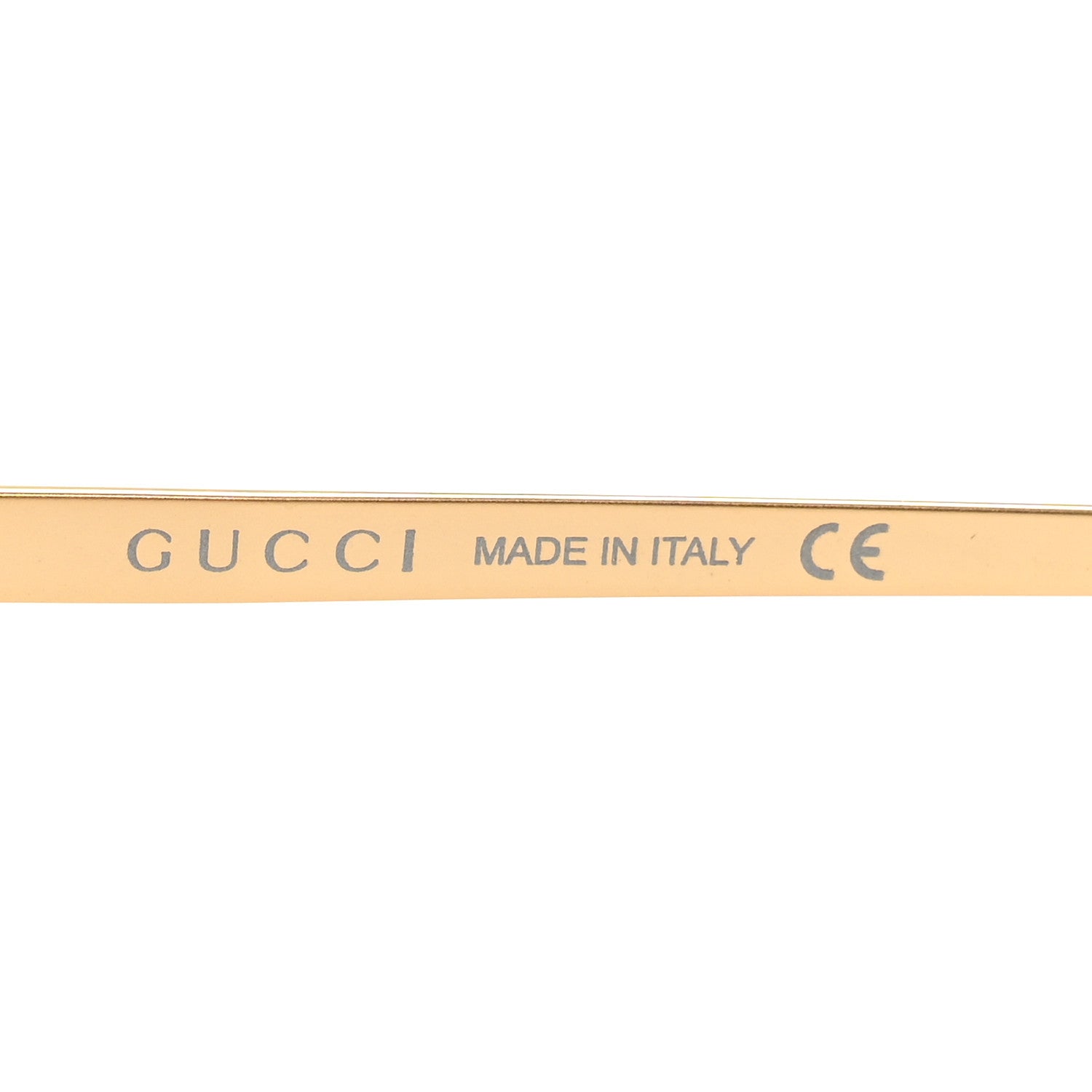 Gucci Metal Acetate Crystal Oversize GG0115S Eyeglasses Gold 5 of 10