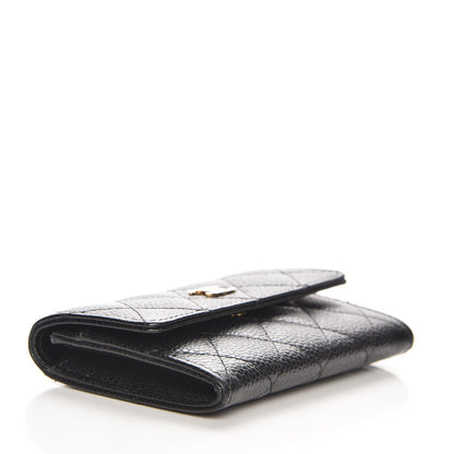 Chanel Caviar Quilted Flap Card Holder Black 4 of 8
