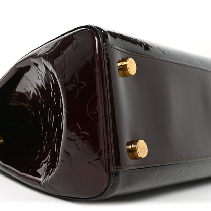Louis Vuitton Vernis Brea GM Amarante 8 of 9