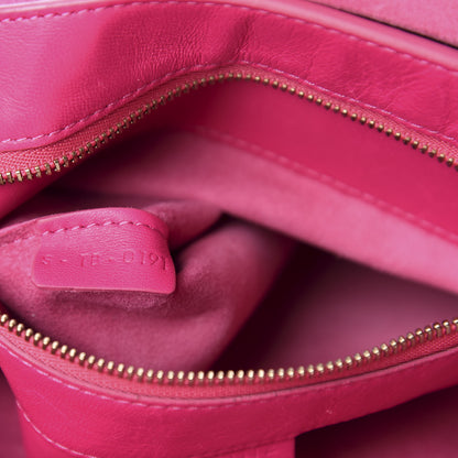 Celine Lambskin Vertical Bi-Color Cabas Hibiscus 7 of 13