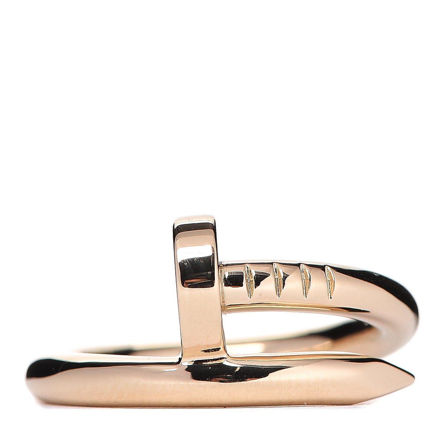 18K Yellow Gold Juste Un Clou Ring 50 5.25