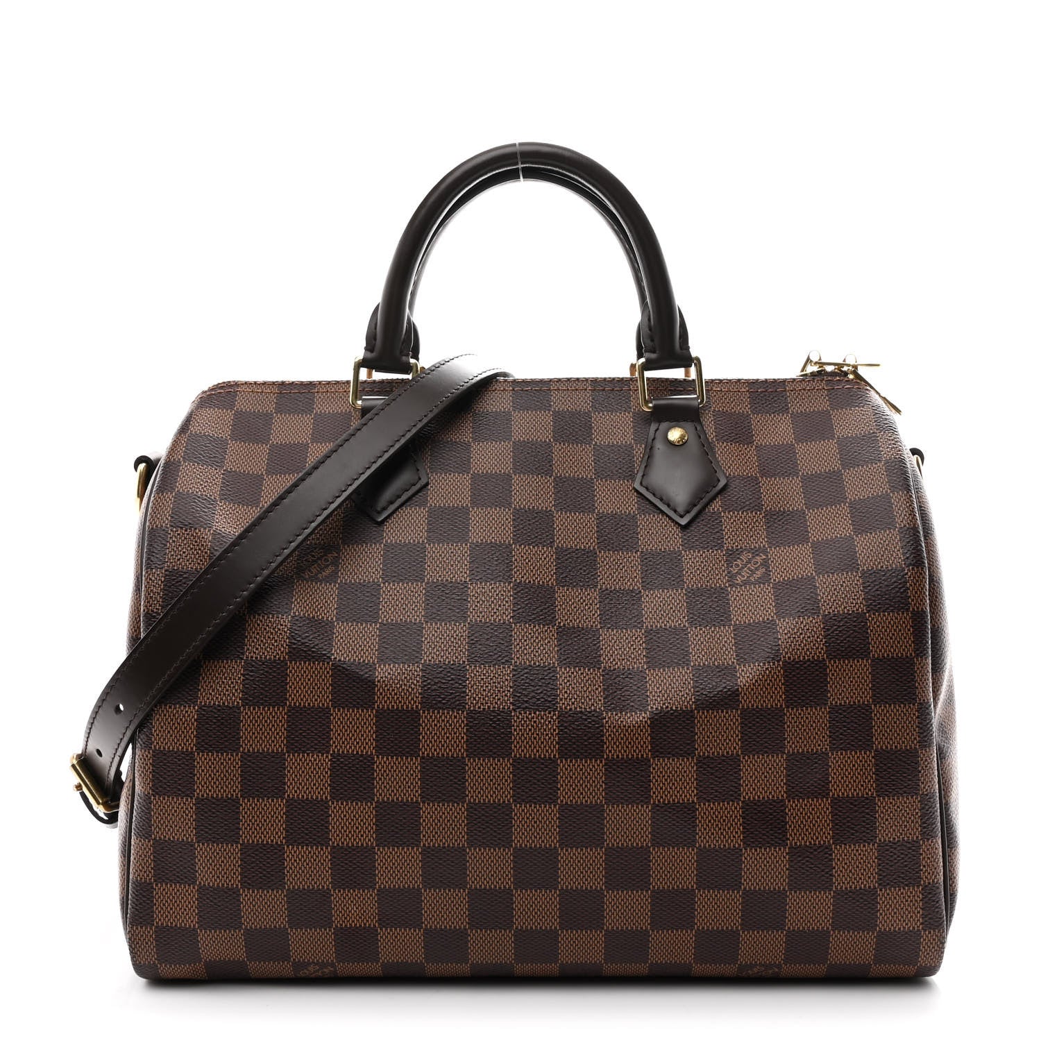 Louis Vuitton Damier Ebene Speedy Bandouliere 30 1 of 11