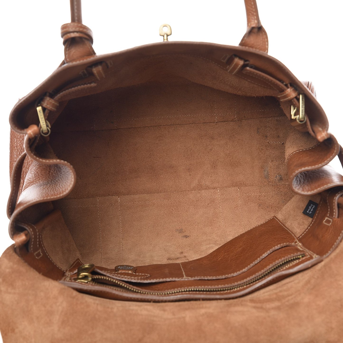 Natural Leather Bayswater Oak