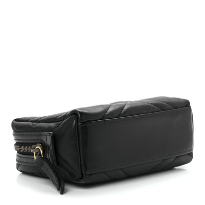 Gucci Calfskin Matelasse GG Marmont Cosmetic Case Black 4 of 11